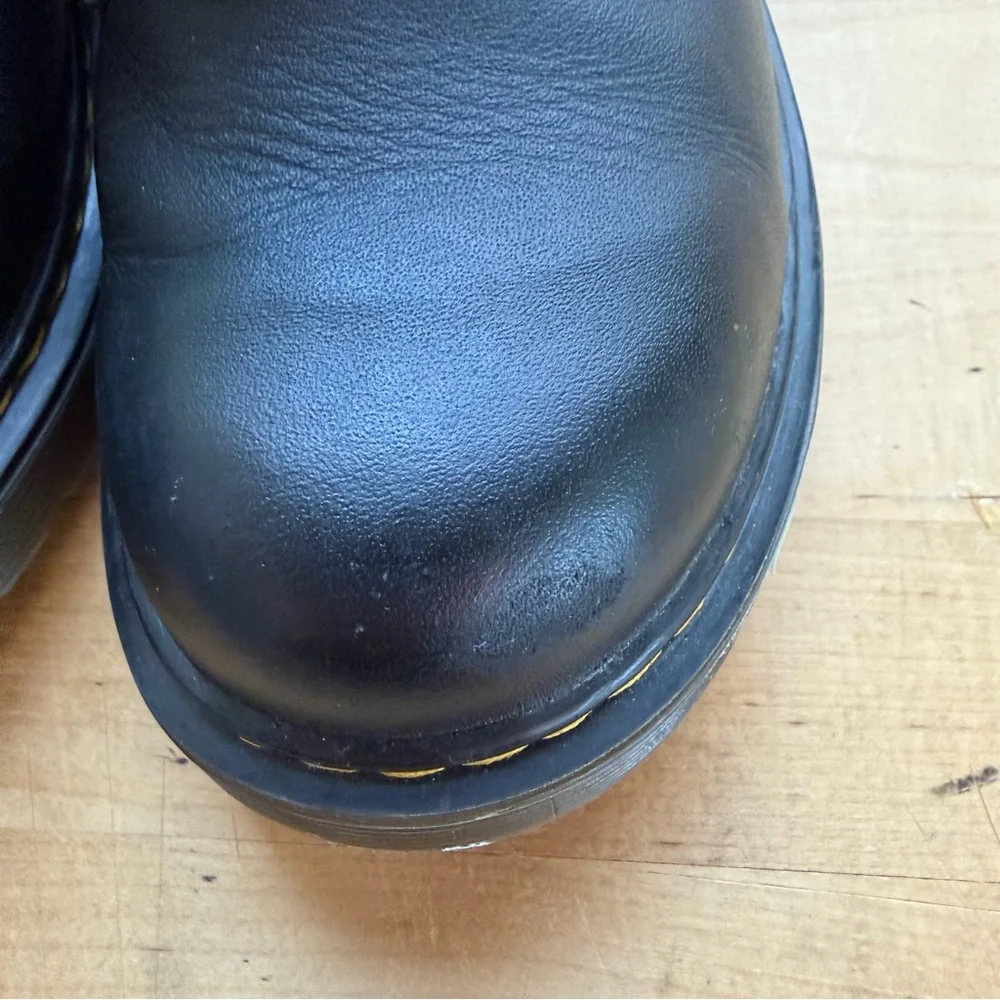 Dr Martens 1460 Youth Boots Black Softy T Leather Size 5Y / Women's 6
